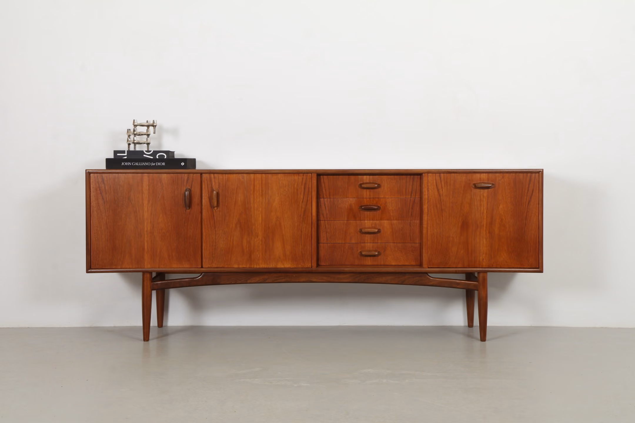 Striking Victor Wilkins 'Brasilia' Model 4058 Sideboard by G-Plan