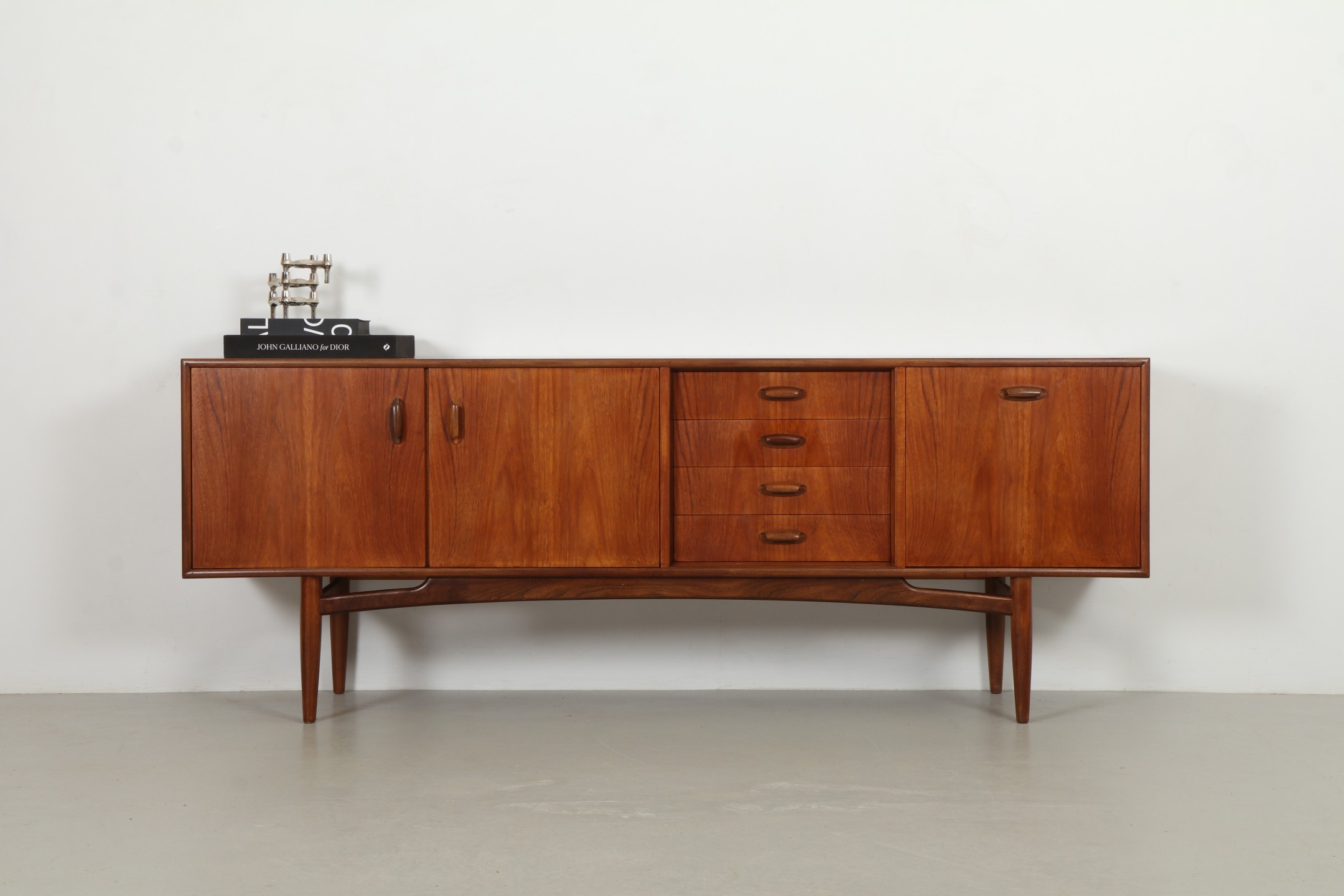 Striking Victor Wilkins 'Brasilia' Model 4058 Sideboard by G-Plan