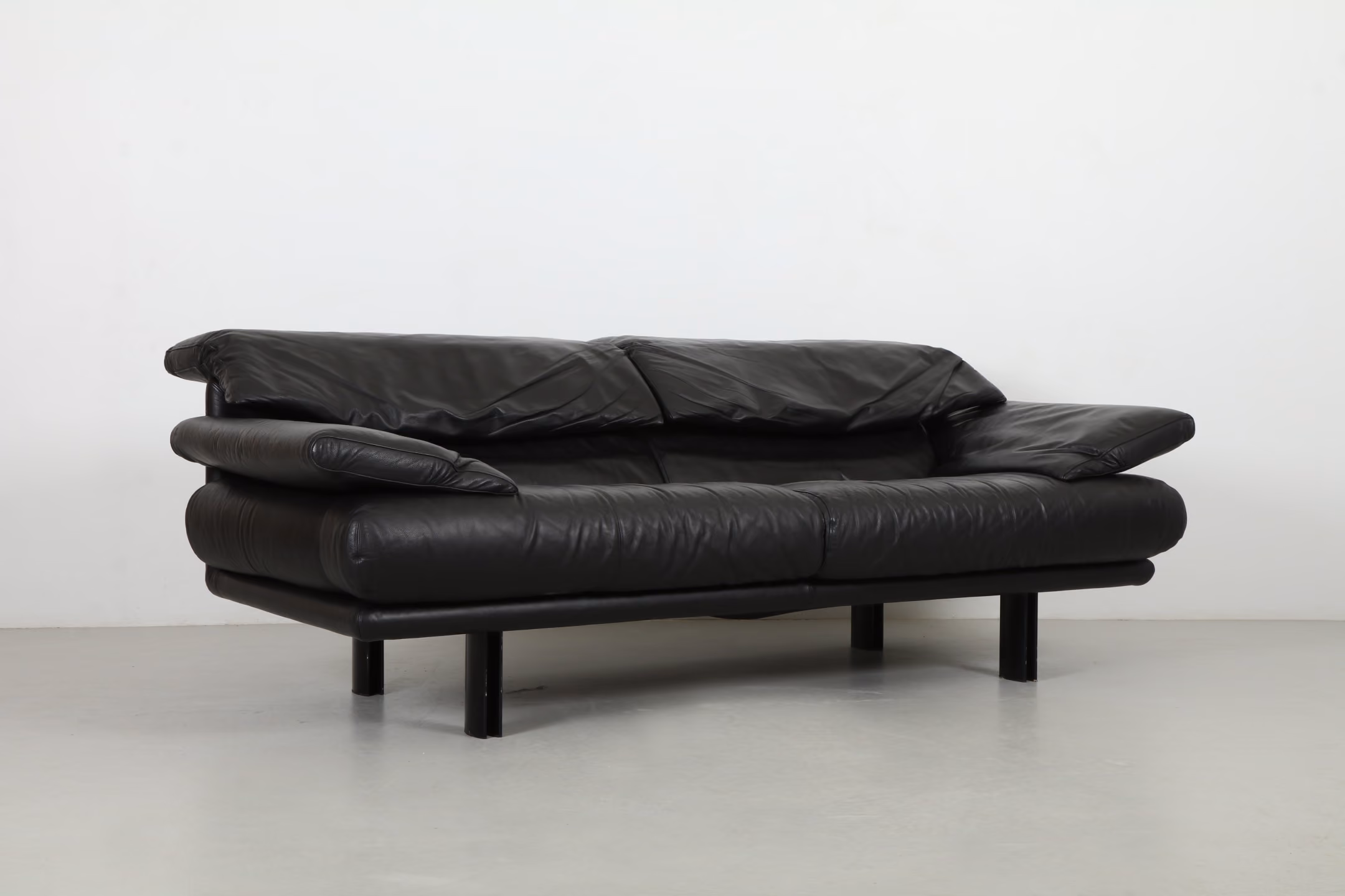 Iconic Paolo Piva 'Alanda' Leather Sofa for B&B Italia