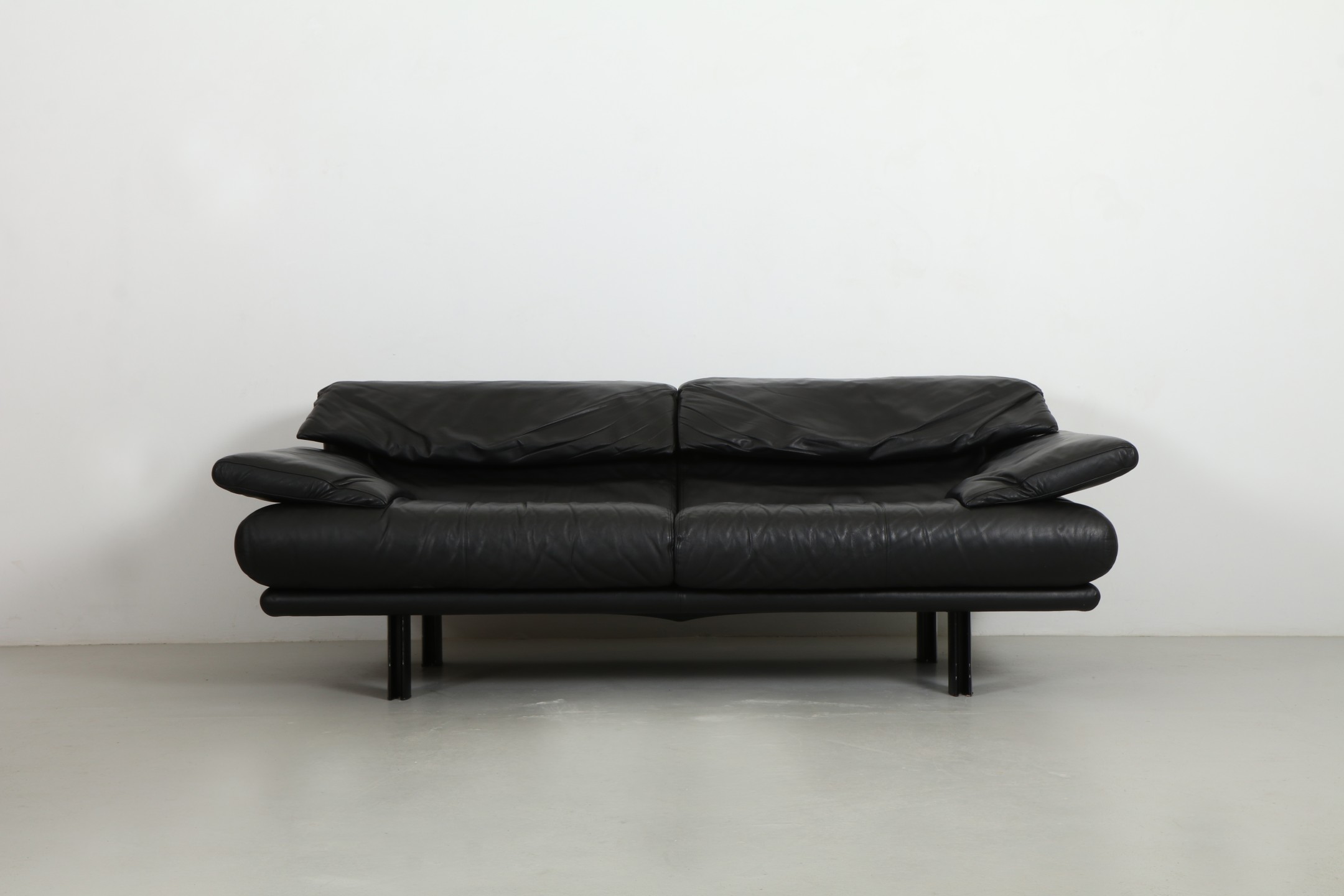 Iconic Paolo Piva 'Alanda' Leather Sofa for B&B Italia