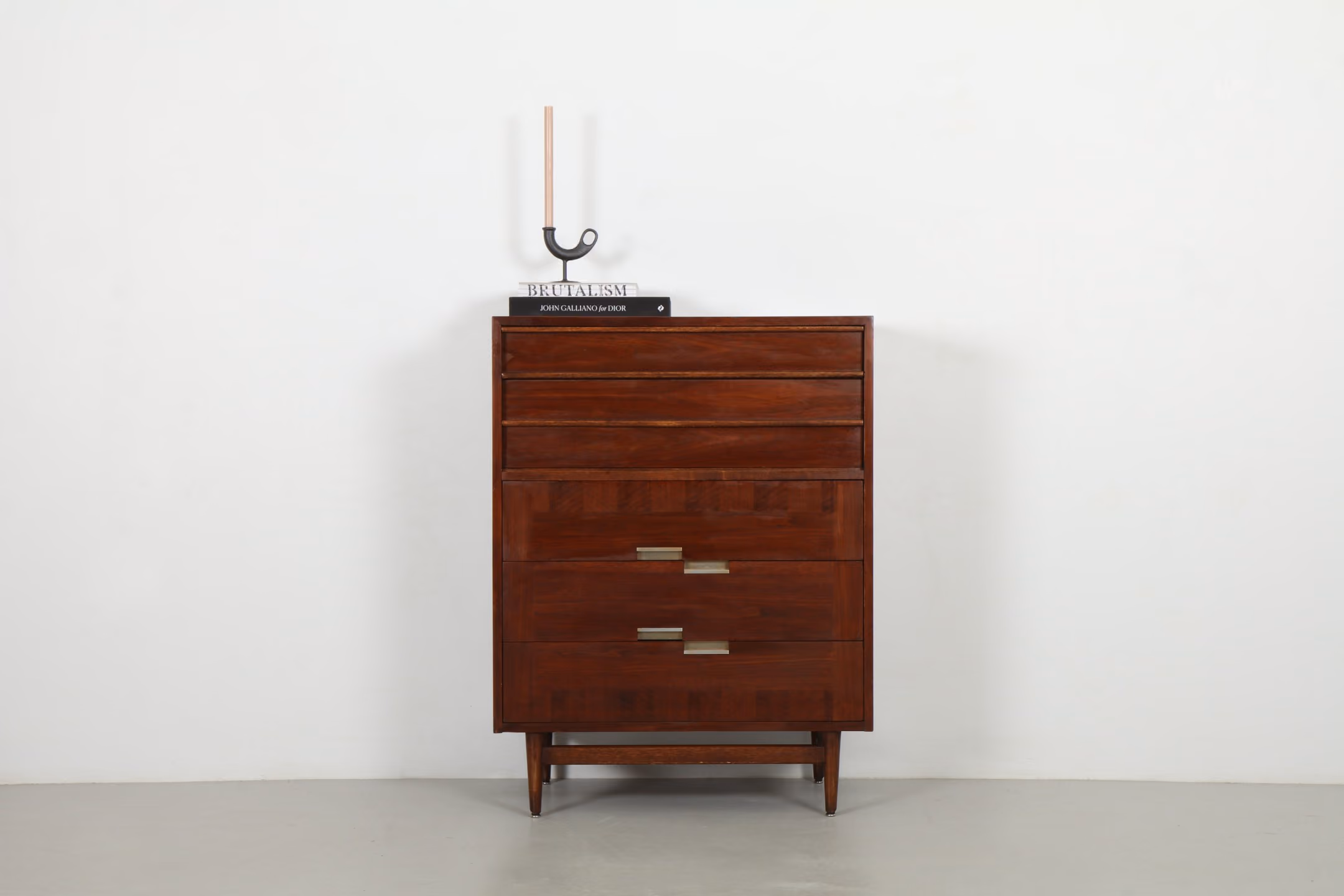 Striking Merton Gershun 'Accord' Chest of Drawers by American of Martinsville