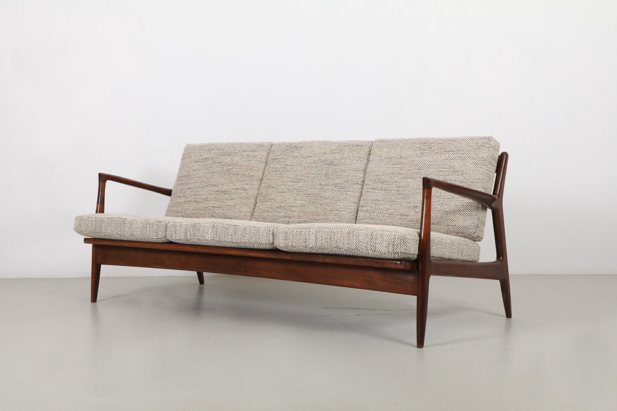 Sleek Ib-Kofod Larsen 'Knife Blade' Sofa for Selig