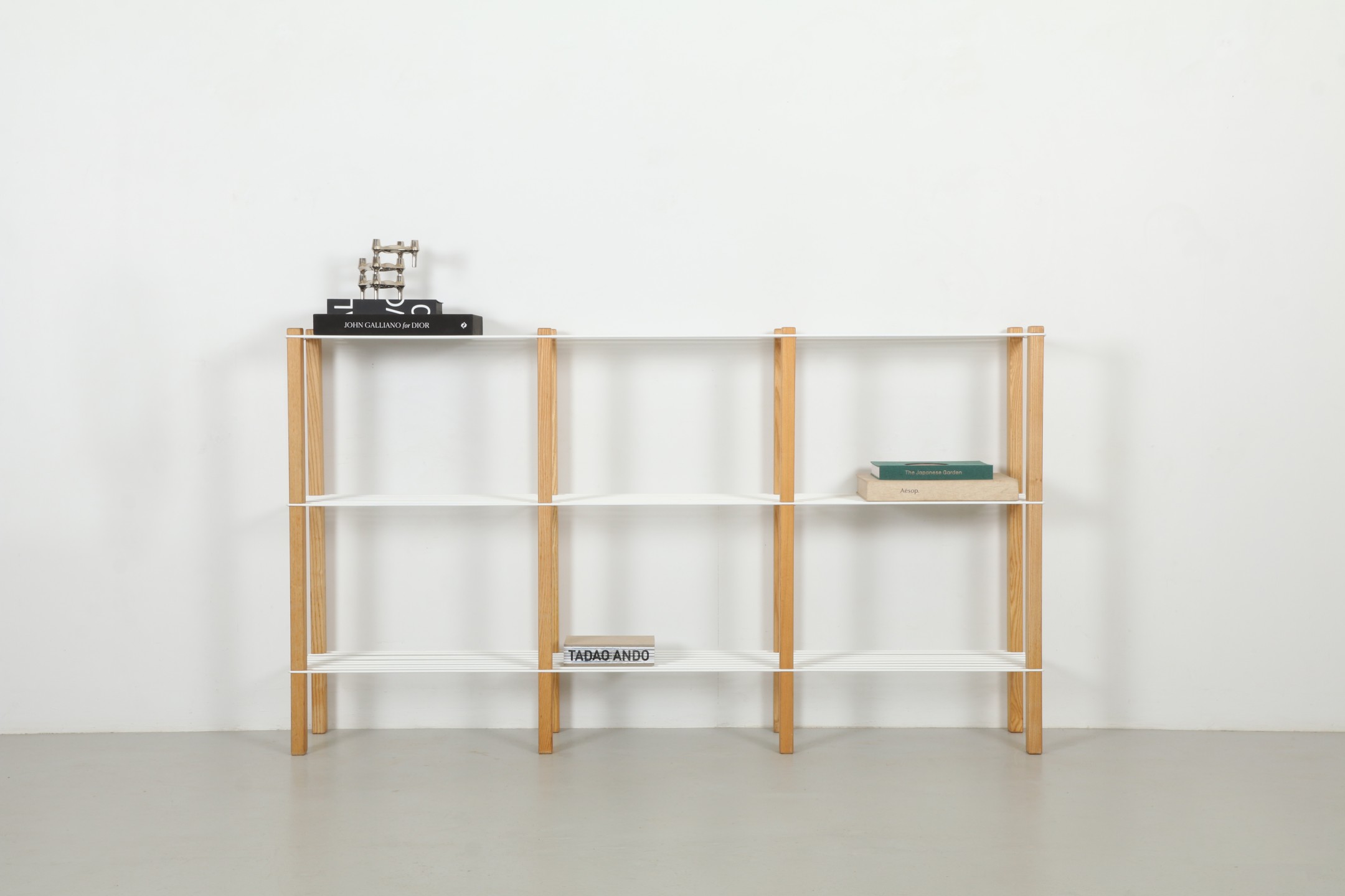 Sharp Nathan Goldsworthy 'Historian' Low Shelving Unit