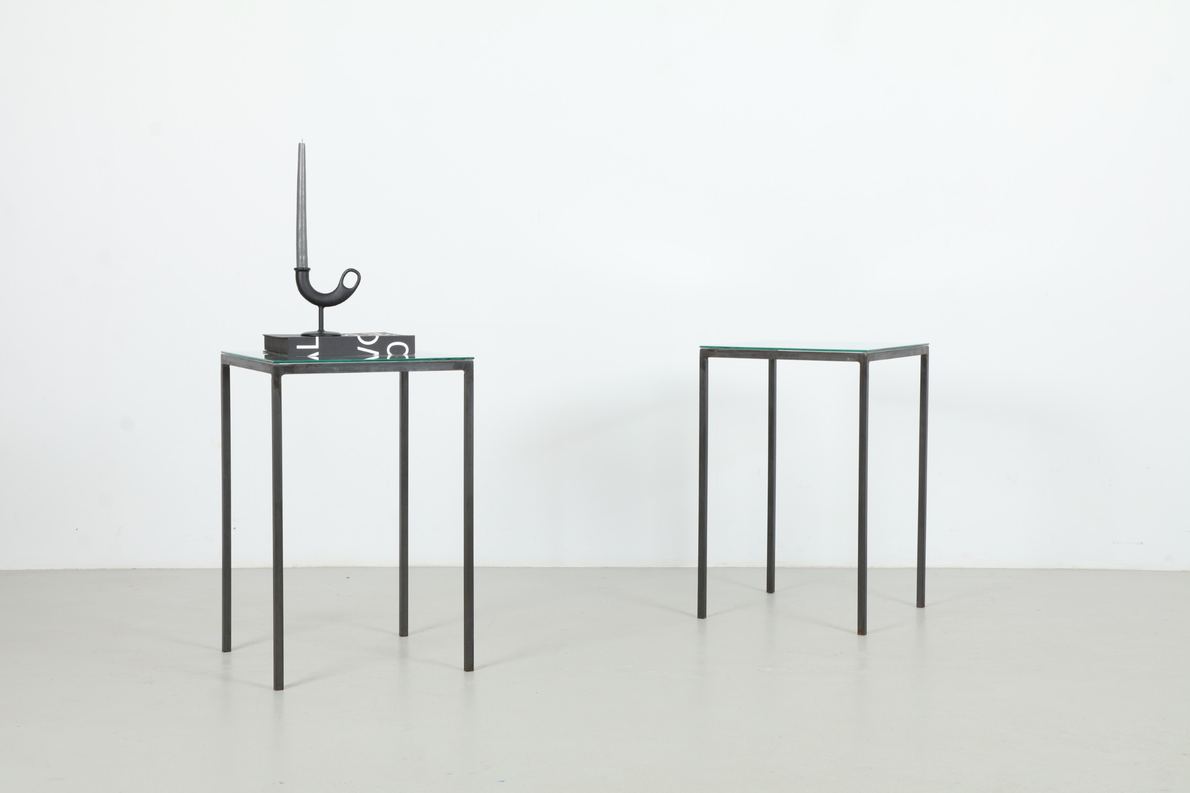 Refined Zambesi Side Table / Plinths By Neville Findlay & Gary Hunt