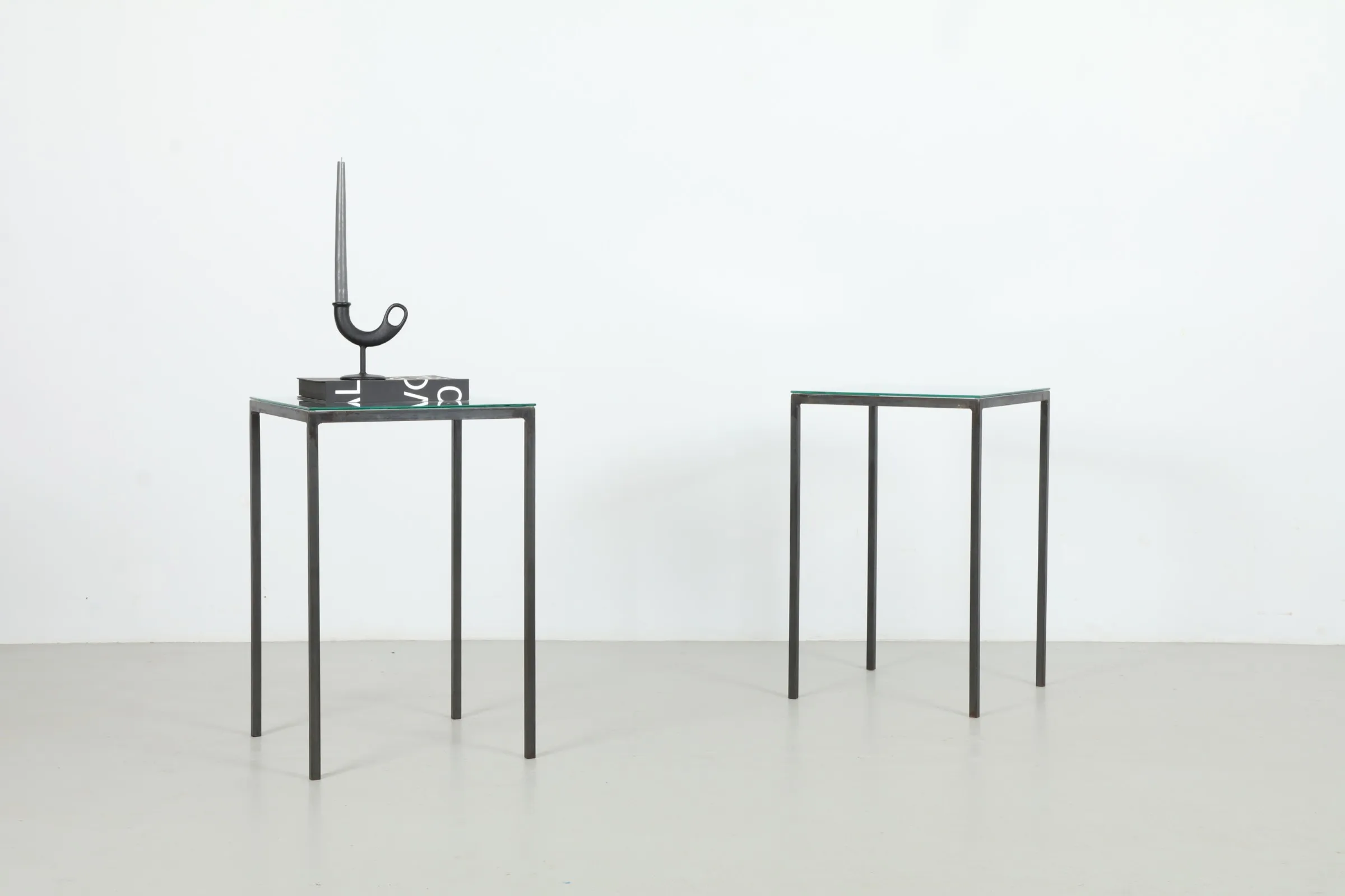 Refined Zambesi Side Table / Plinths By Neville Findlay & Gary Hunt