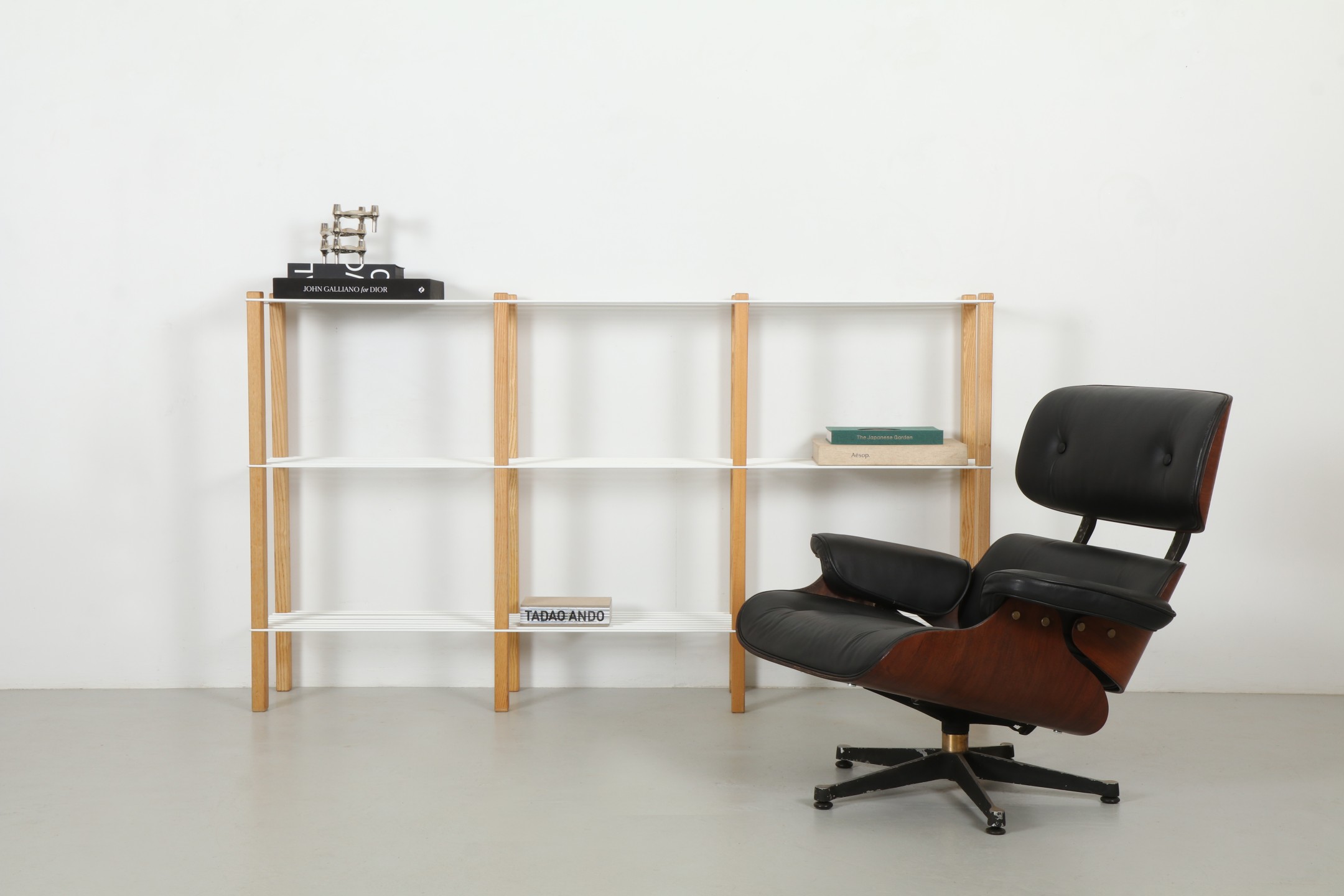 Sharp Nathan Goldsworthy 'Historian' Low Shelving Unit