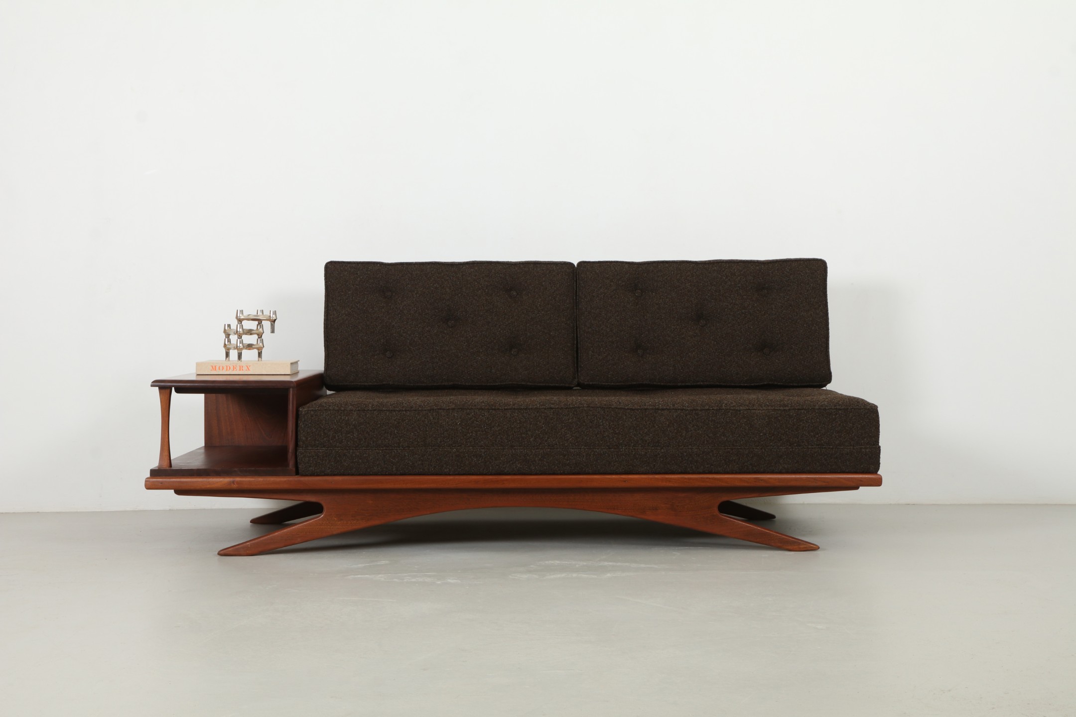 Refined Ces Renwick 'Sofarest' Mahogany Settee by Airest