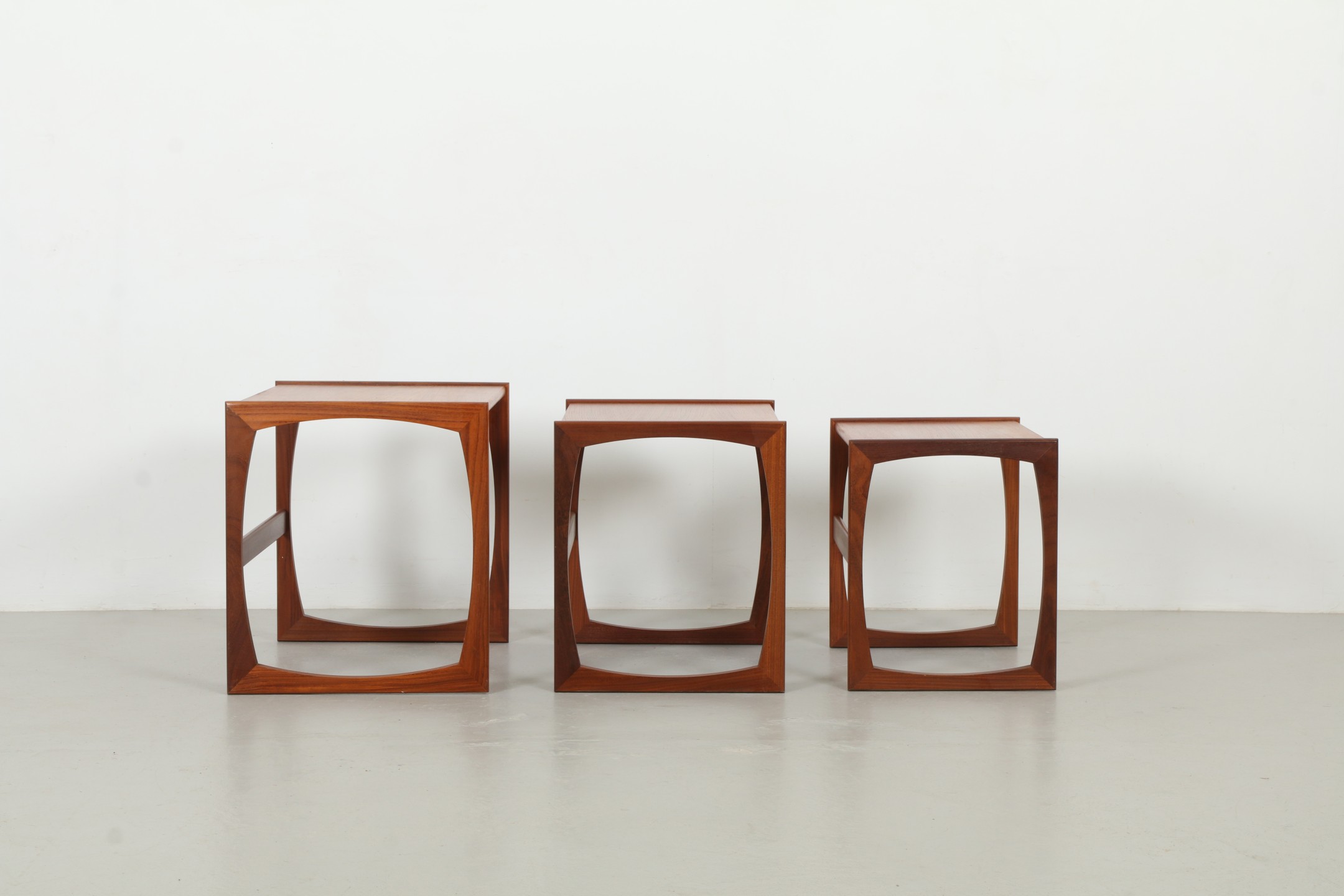 Sharp Roger Bennett 'Quadrille' Nesting Tables by G-Plan