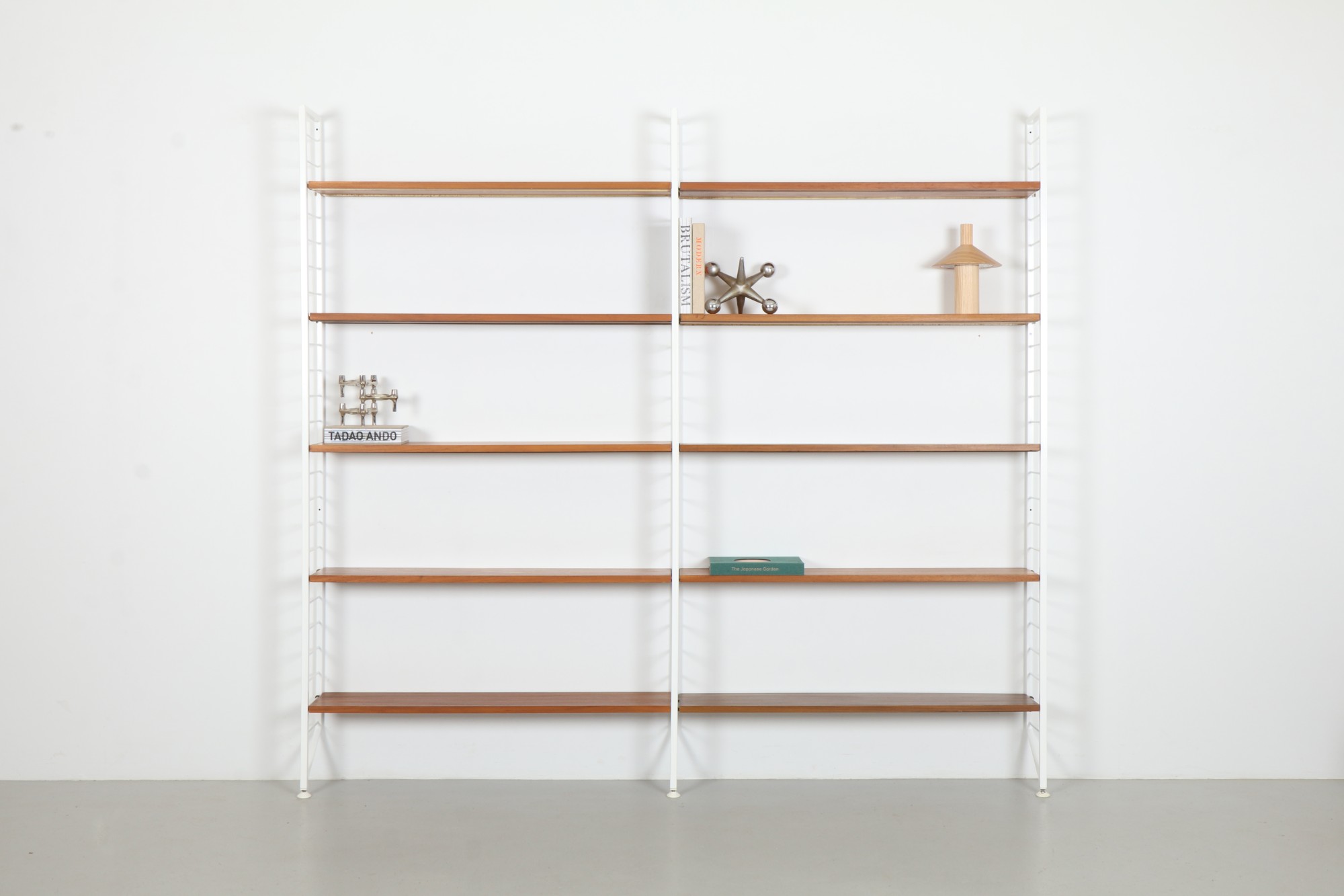 Iconic Robert Heal 'Ladderax' Two Bay Shelving Unit by Staples