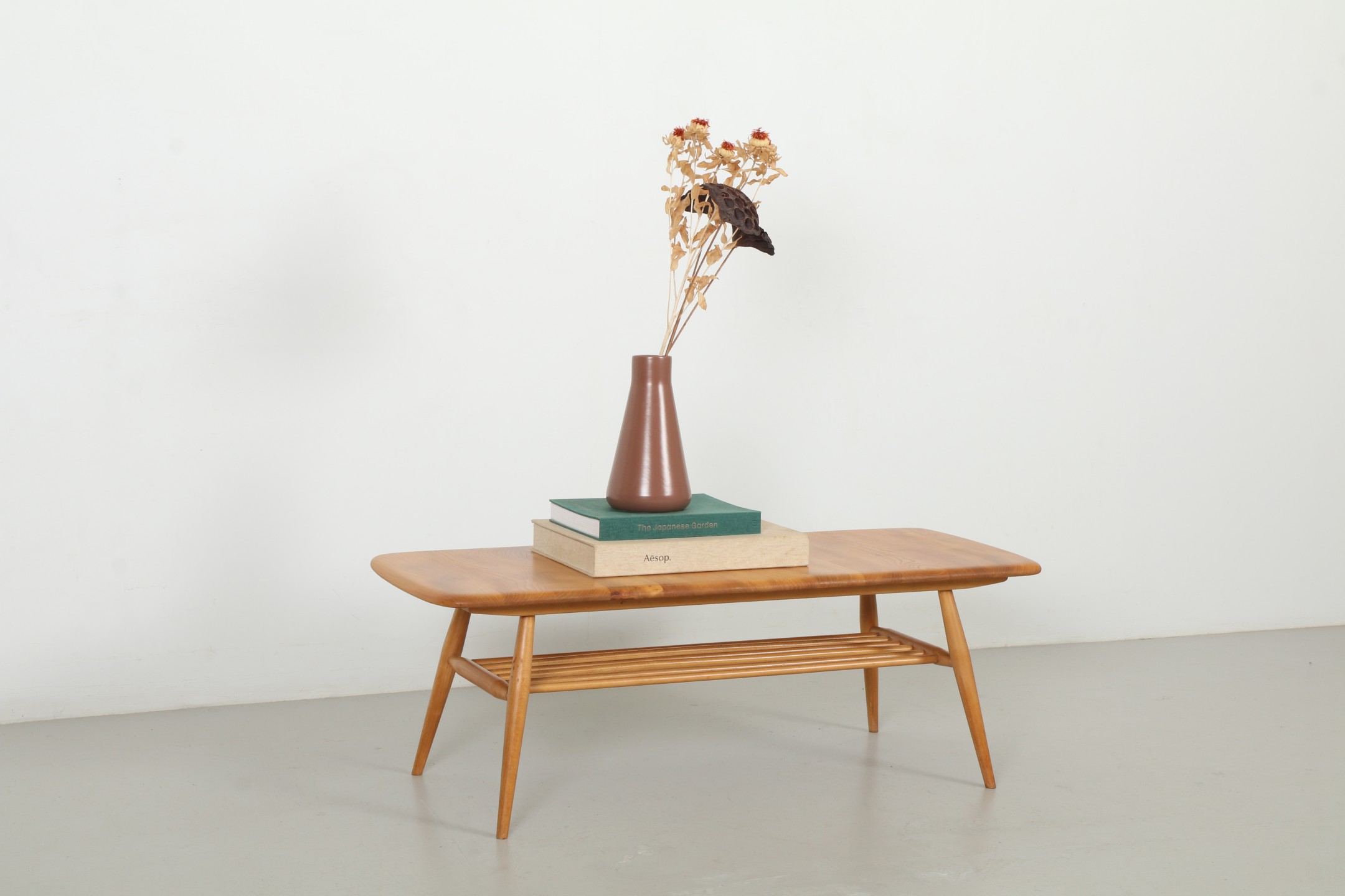 Refined Lucian Ercolani 'Windsor' Coffee Table by Ercol