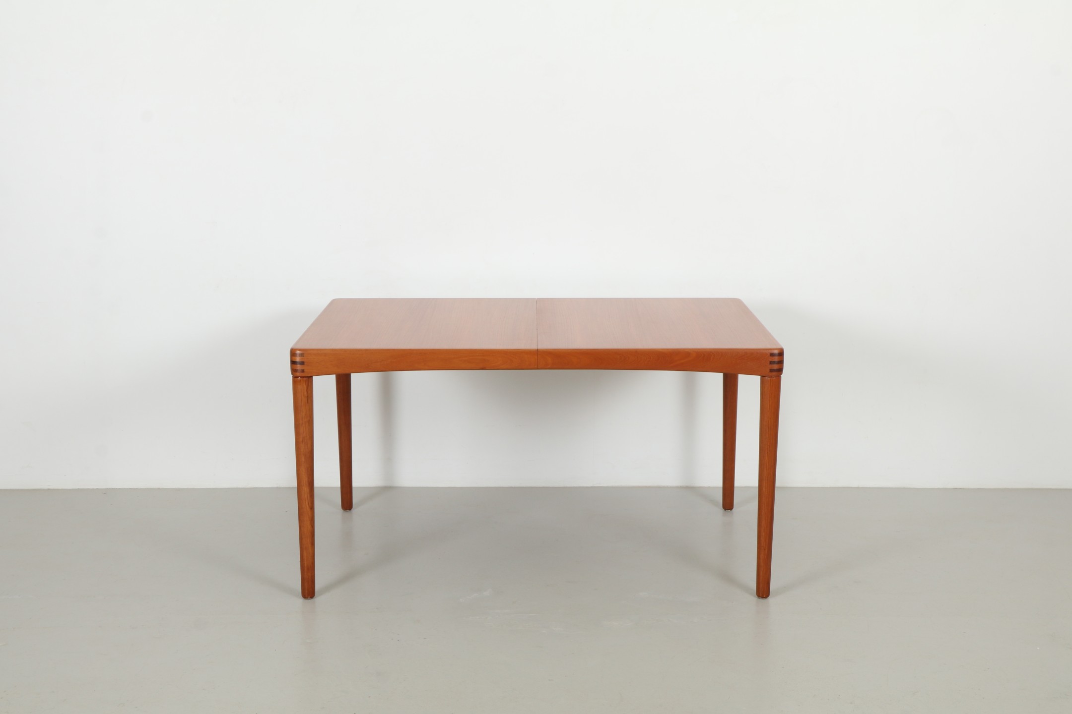 Striking Henry Klein Mid-Century Dining Table by Bramin