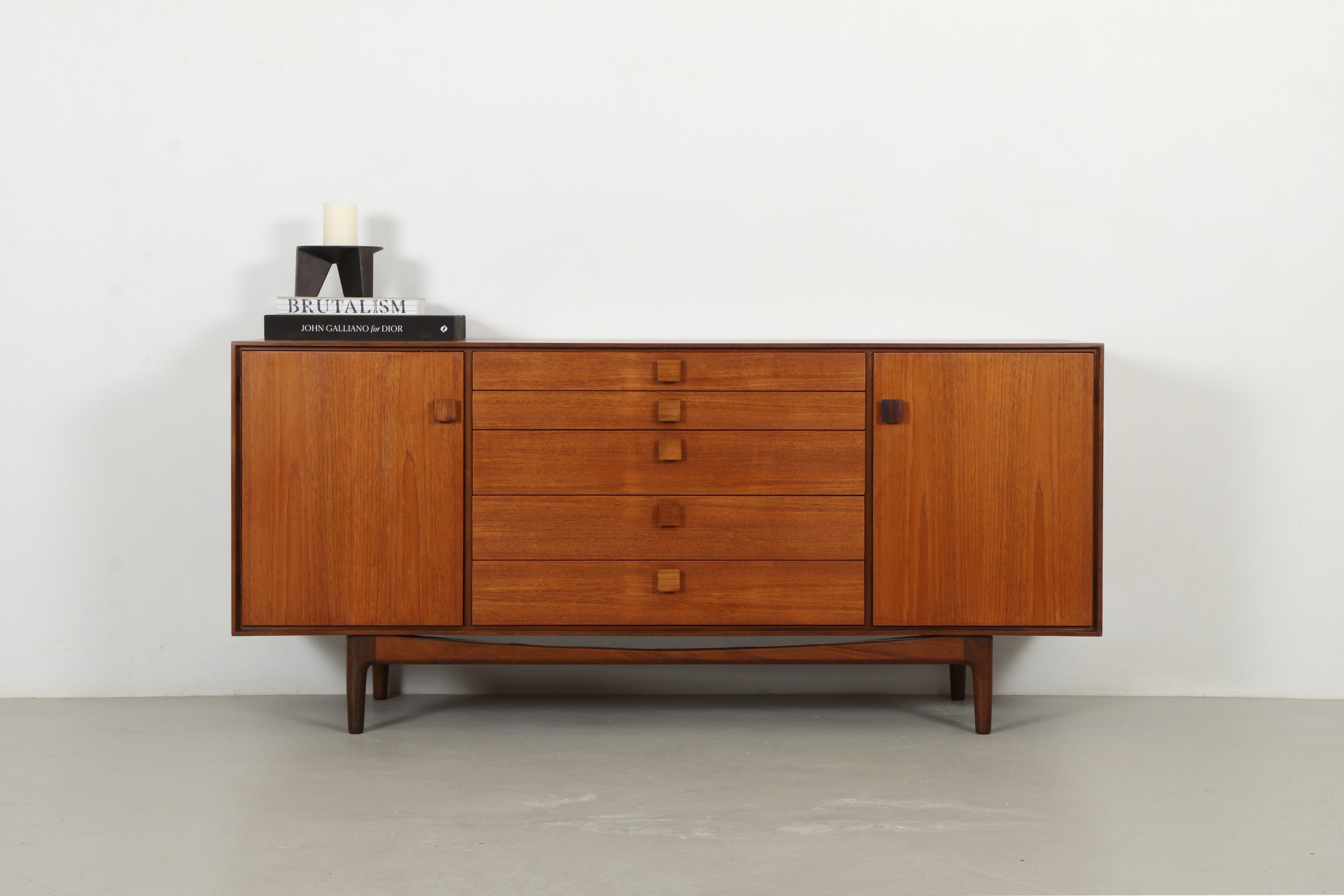 Sharp Ib Kofod Larsen 'Danish Range' Small Sideboard by G-Plan