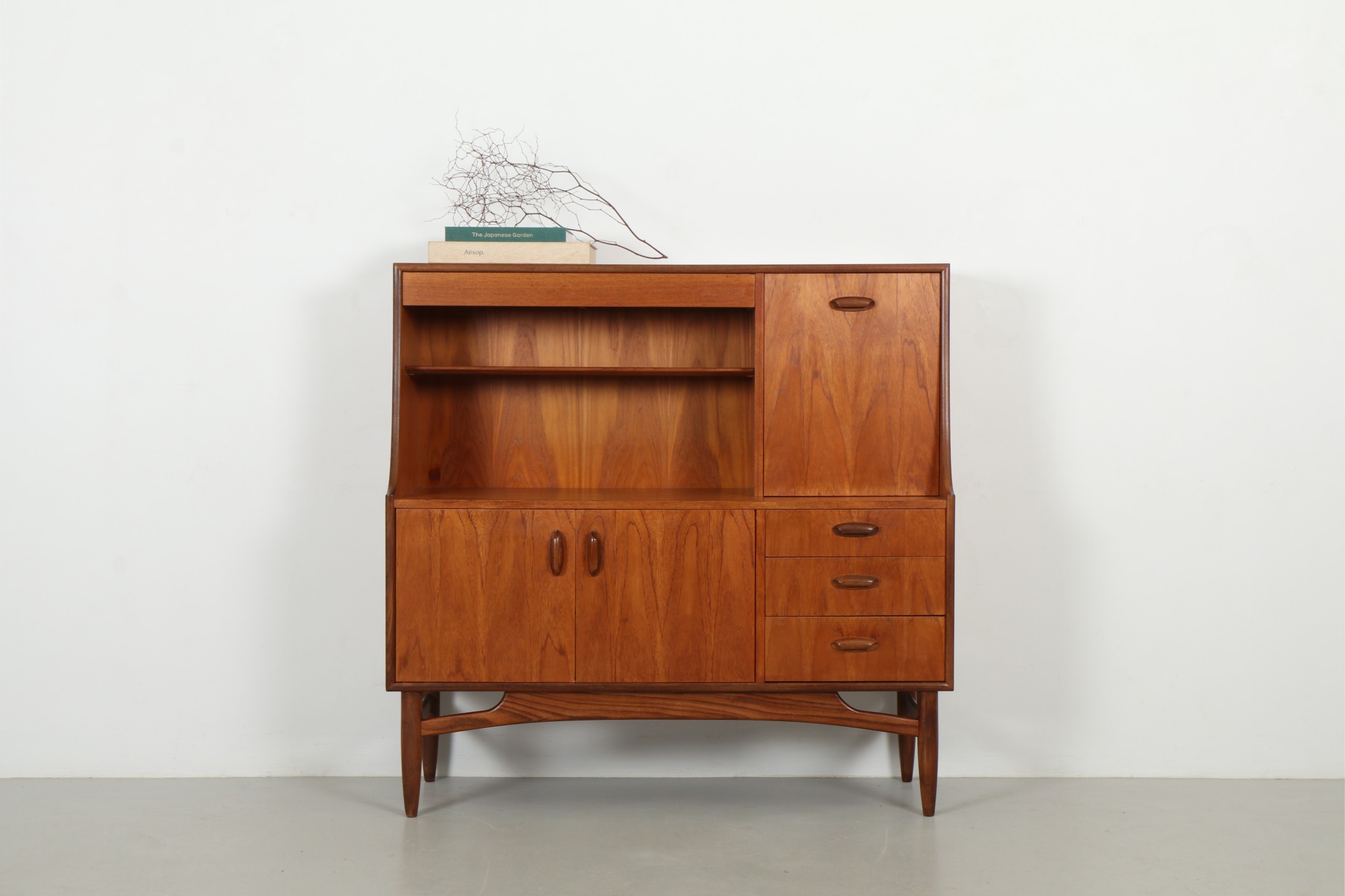 Refined Victor Wilkins 'Brasilia' Tall Sideboard by G-Plan