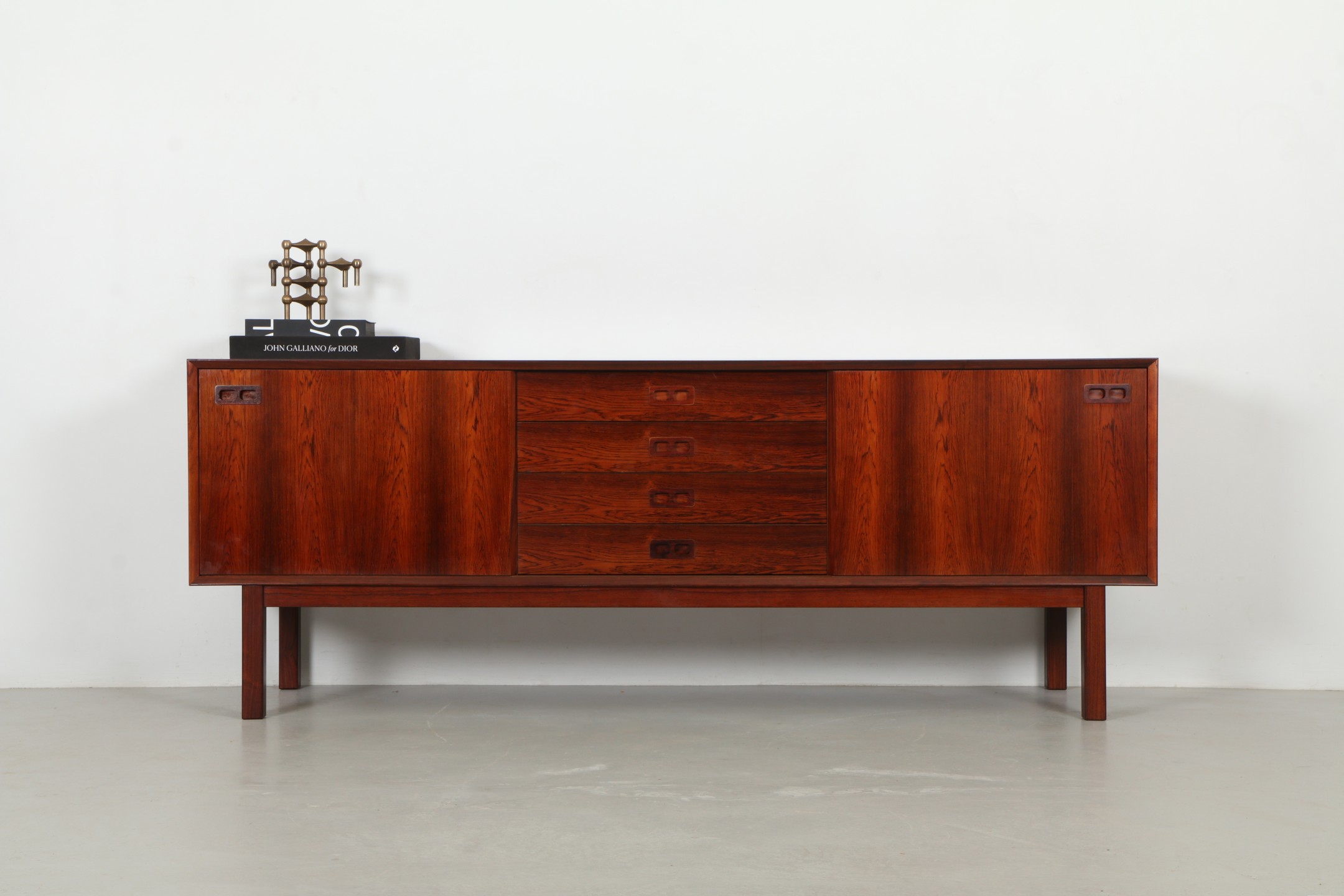 Sharp Eric Brouer Rosewood Sideboard by Brouer