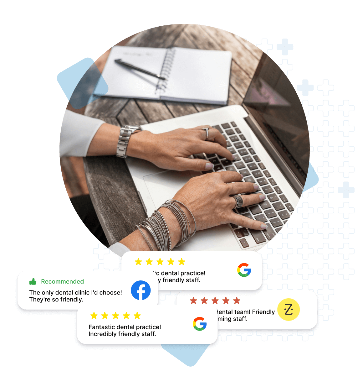 Reviews and reputation management from one software  | Connect the Doc.