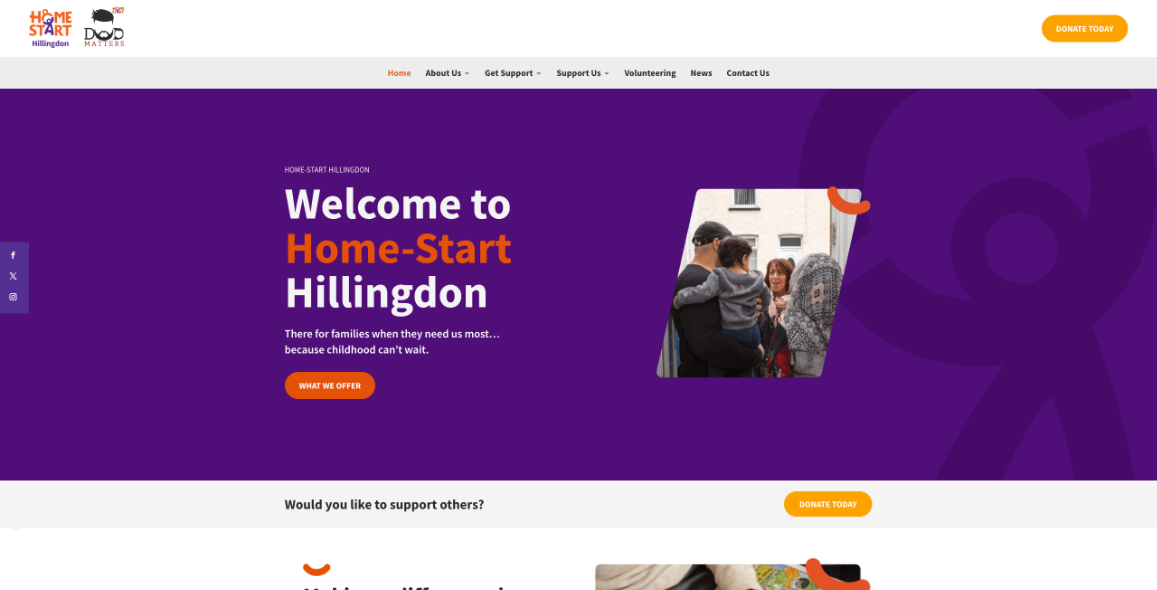 Home Start Hillingdon Screenshot