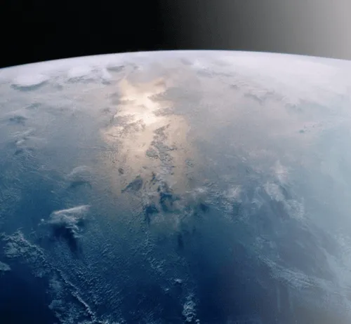 Earth view from Céleste