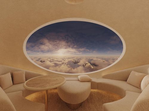 Earth view from Céleste
