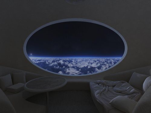 Earth view from Céleste