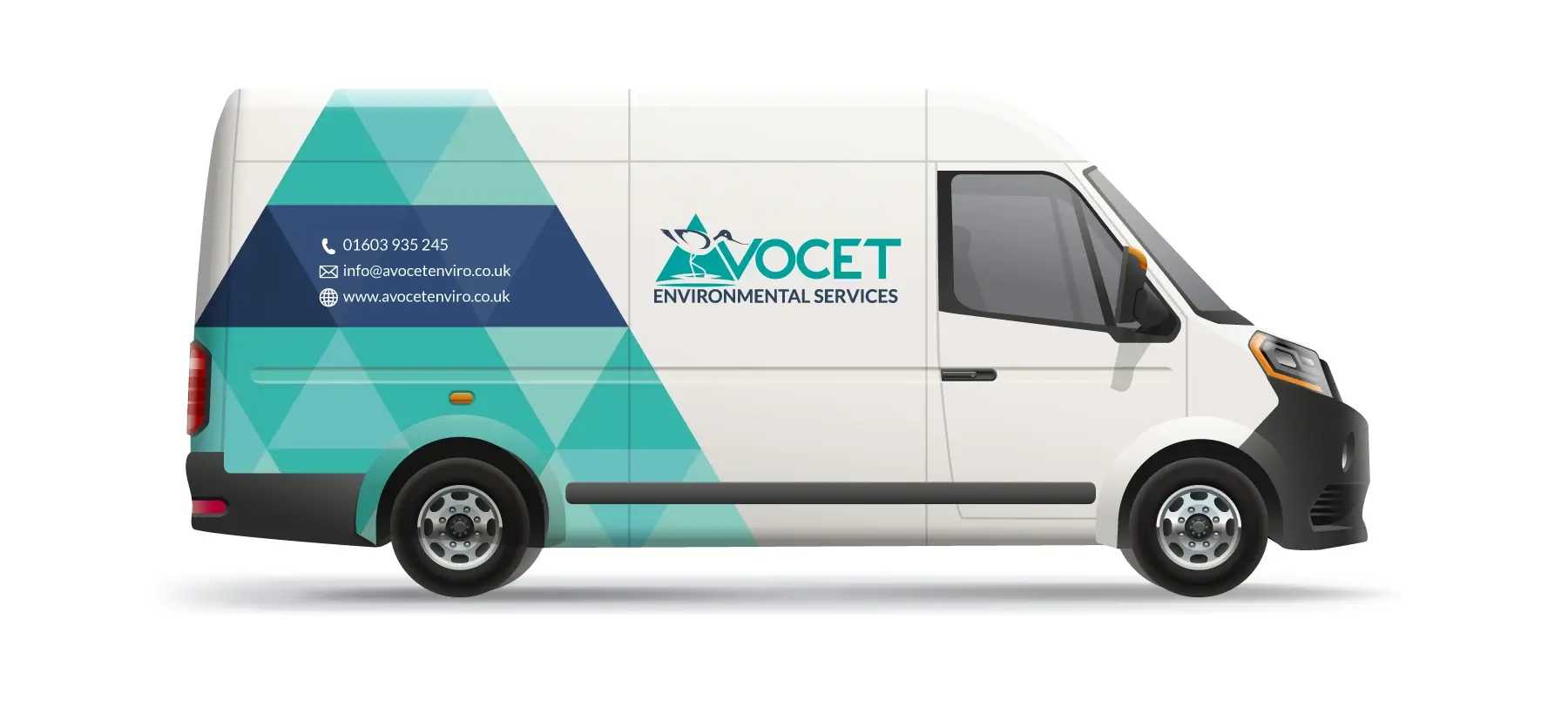 Avocet branding  van livery