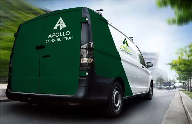 Apollo construction van livery