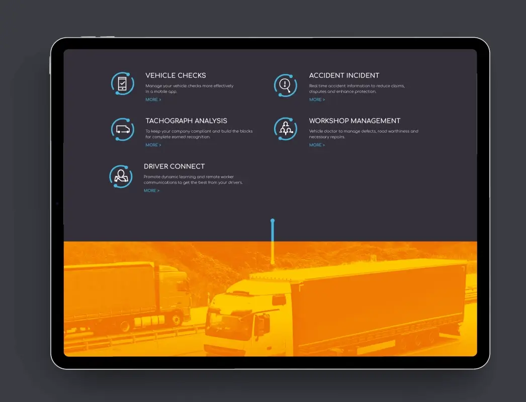 Tranzaura website software features