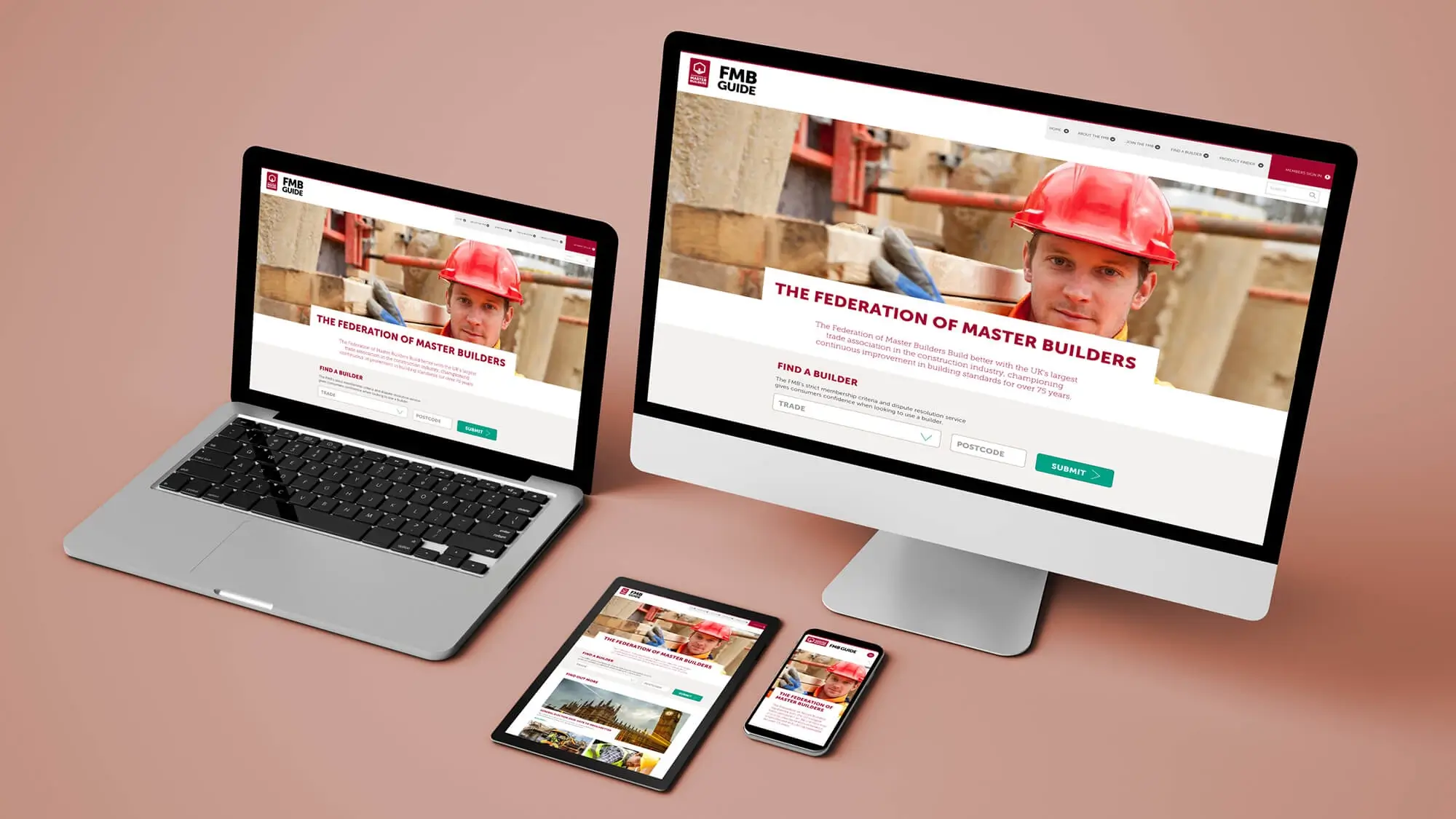Visuals for FMB responsive website