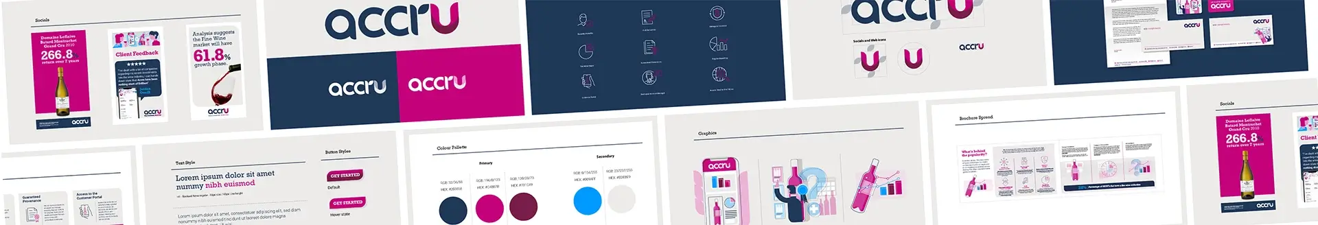 Visual showing Food Futures Insights branding on business cards