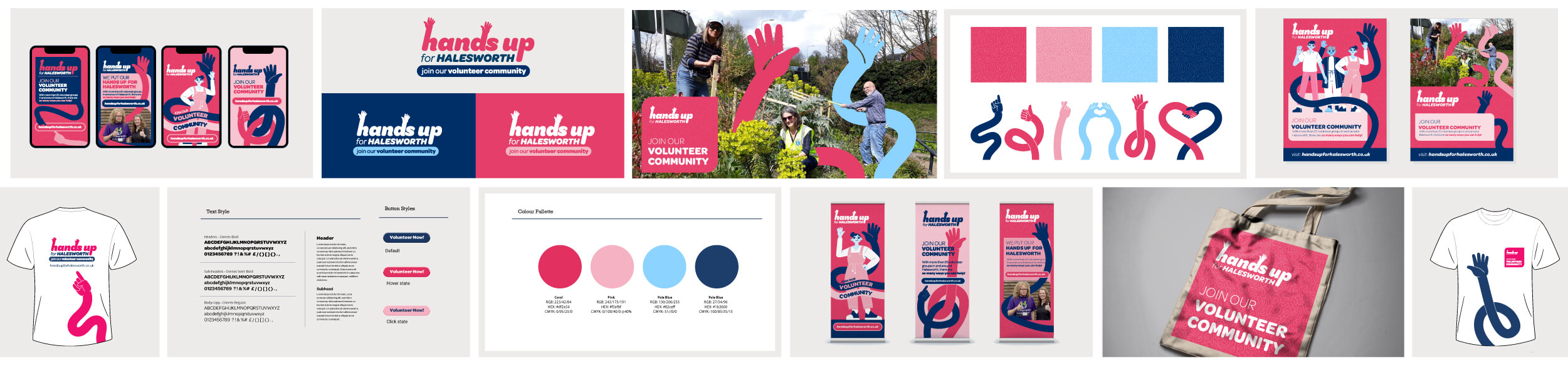 Brand design for Noble Prawn, brand guide