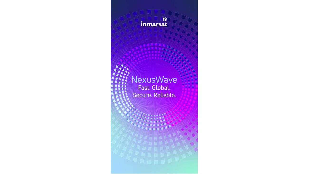 Nexus Wave brand identity for Inmarsat Maritime by STONE Studio, long-term creative partner since 2016.