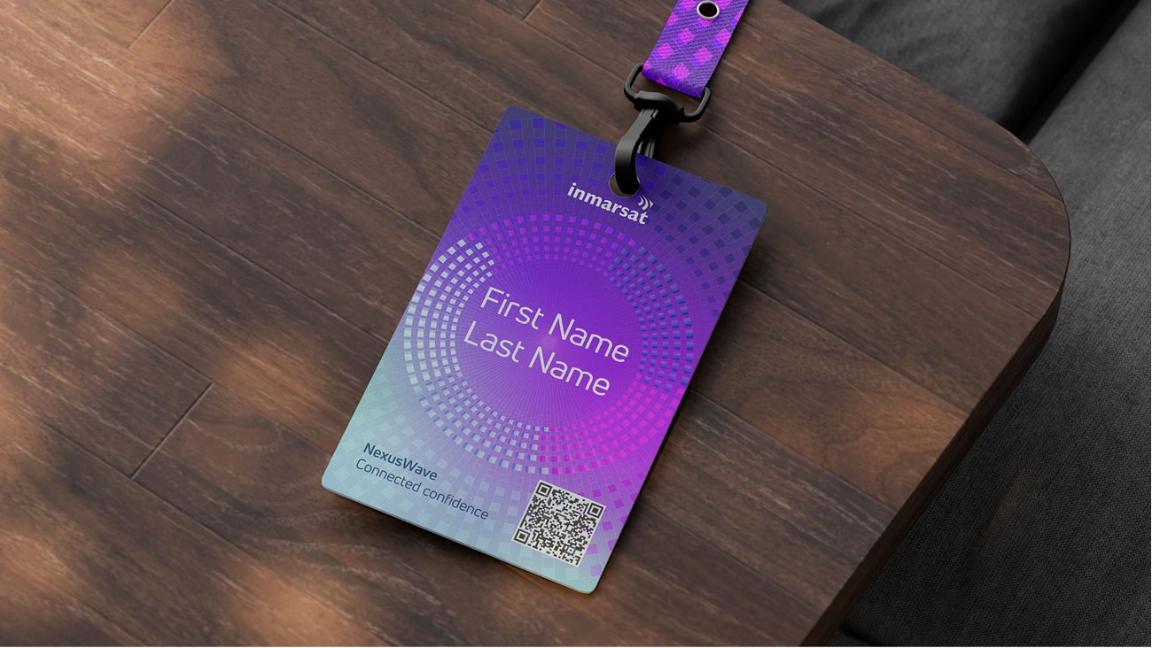 Nexus Wave brand identity for Inmarsat Maritime by STONE Studio, long-term creative partner since 2016.