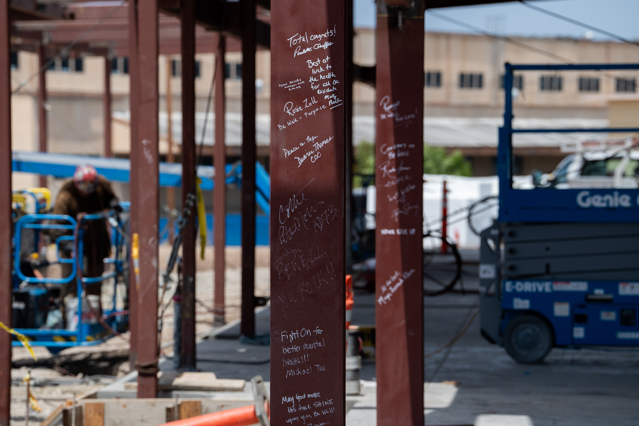 A construction site in the pre-construction phase.
