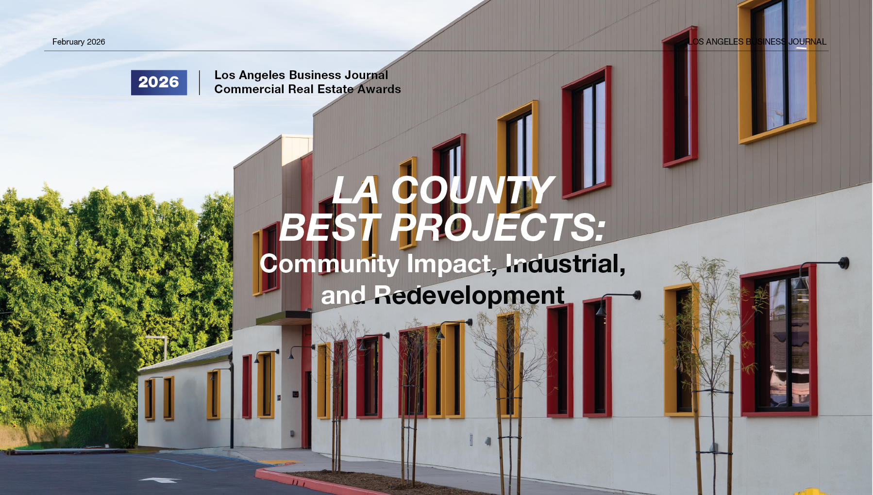 LABJ Commercial Real Estate Awards - Industrial, Redevelopment, and Community Impact Winners