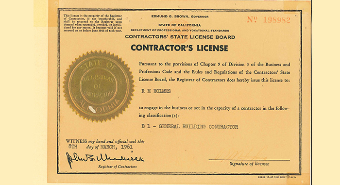 Oltmans Construction Co. becomes Incorporated in Los Angeles
