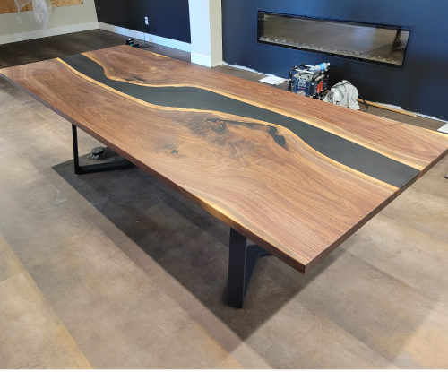 Walnut River Showroom Table