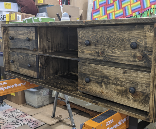 Rustic TV Stand.