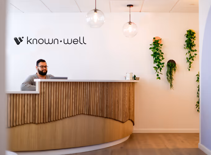 Image of knownwell clinic reception