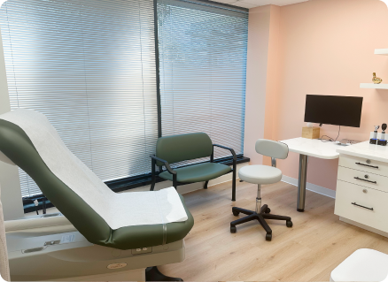 Hallway photo of knownwell's clinic in Atlanta