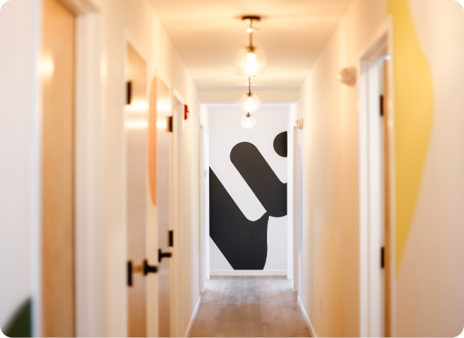 Hallway photo of knownwell's clinic in Atlanta