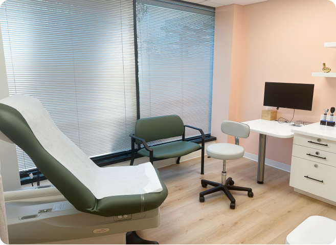 Waiting room in knownwell's NYC clinic