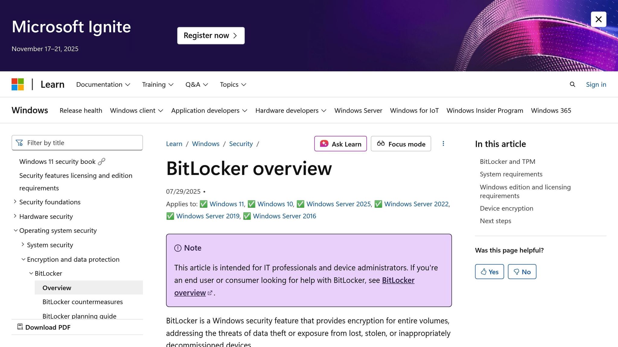 BitLocker