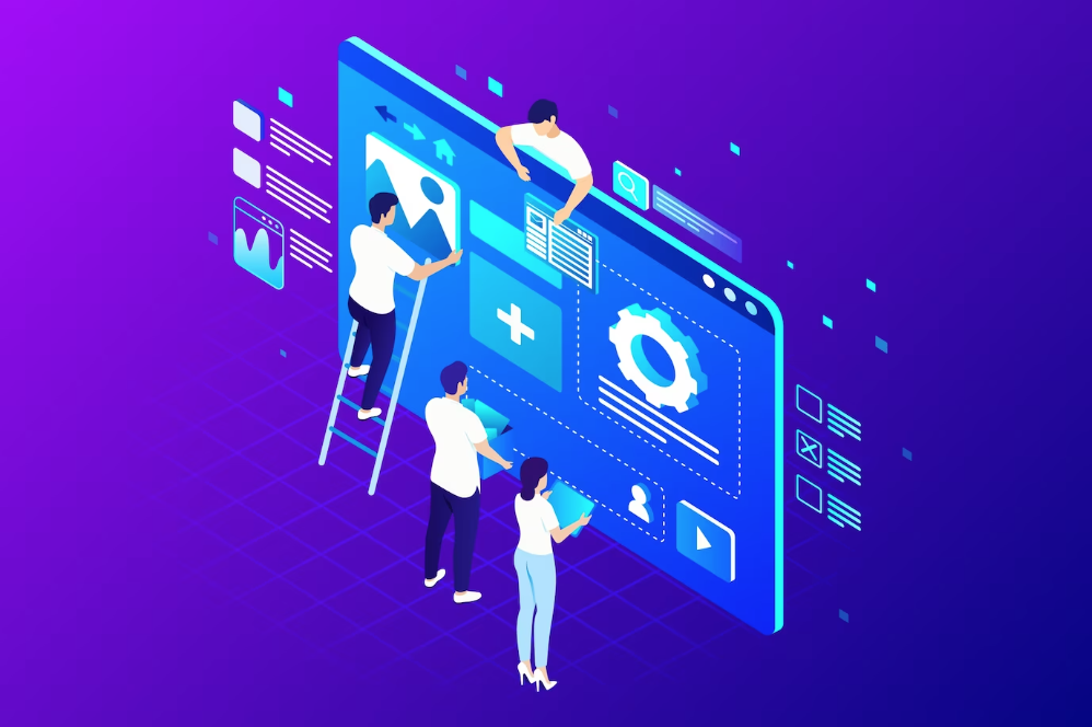 User Interface design concept illustration