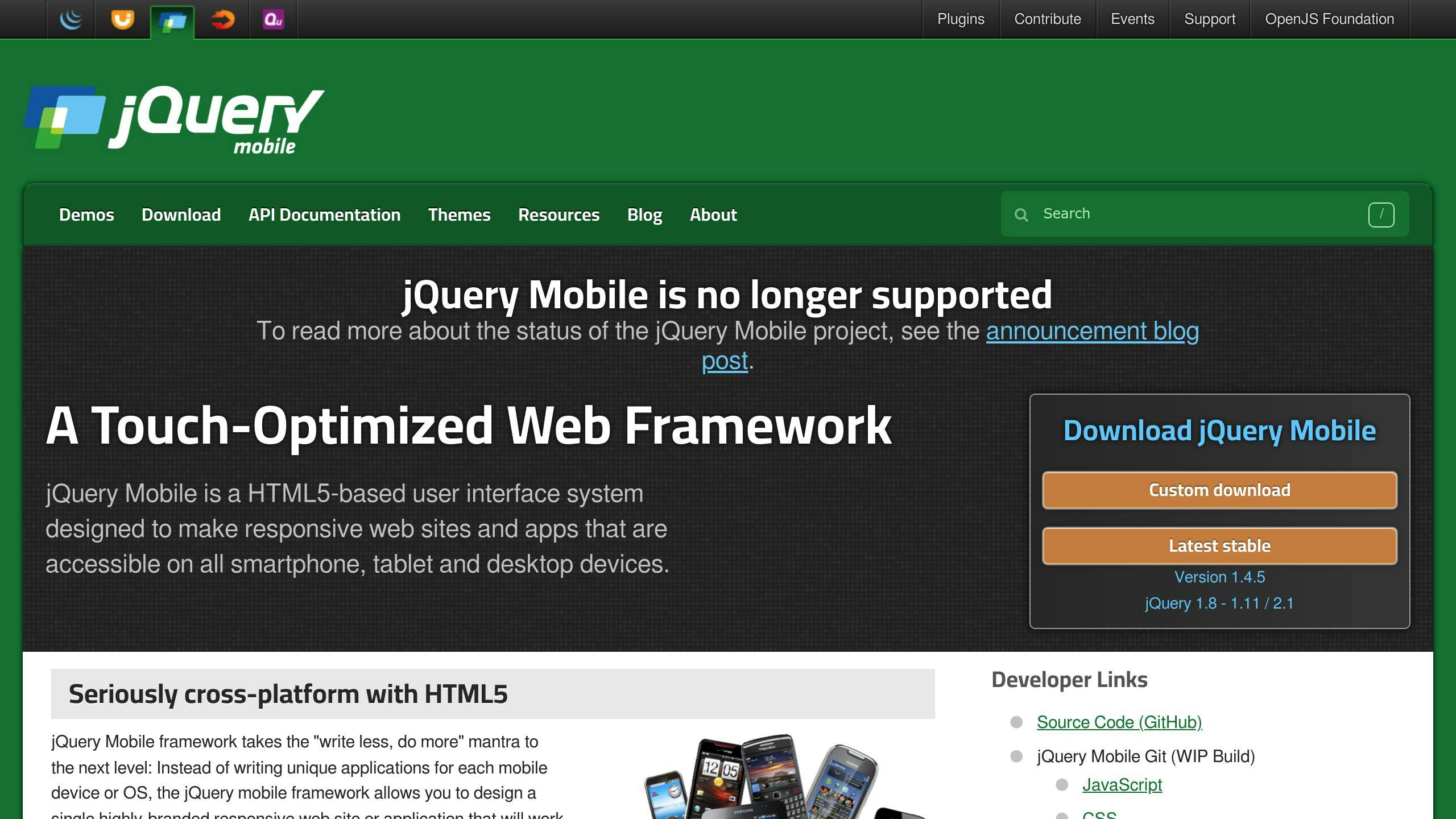 jQuery Mobile