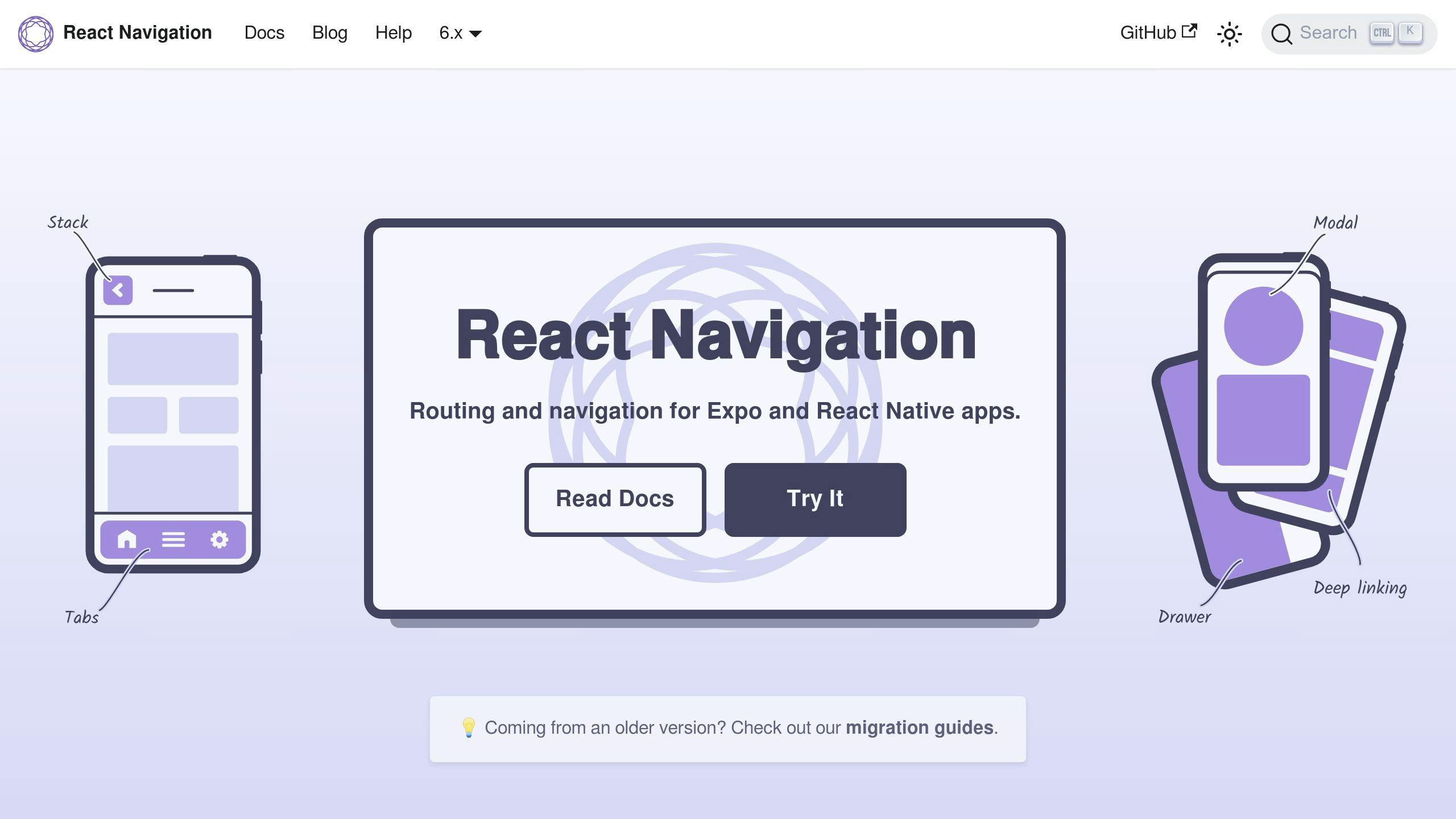 React Navigation