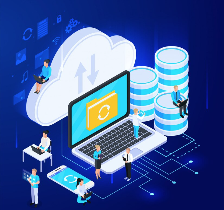 Cloud Computing Concept Illustration