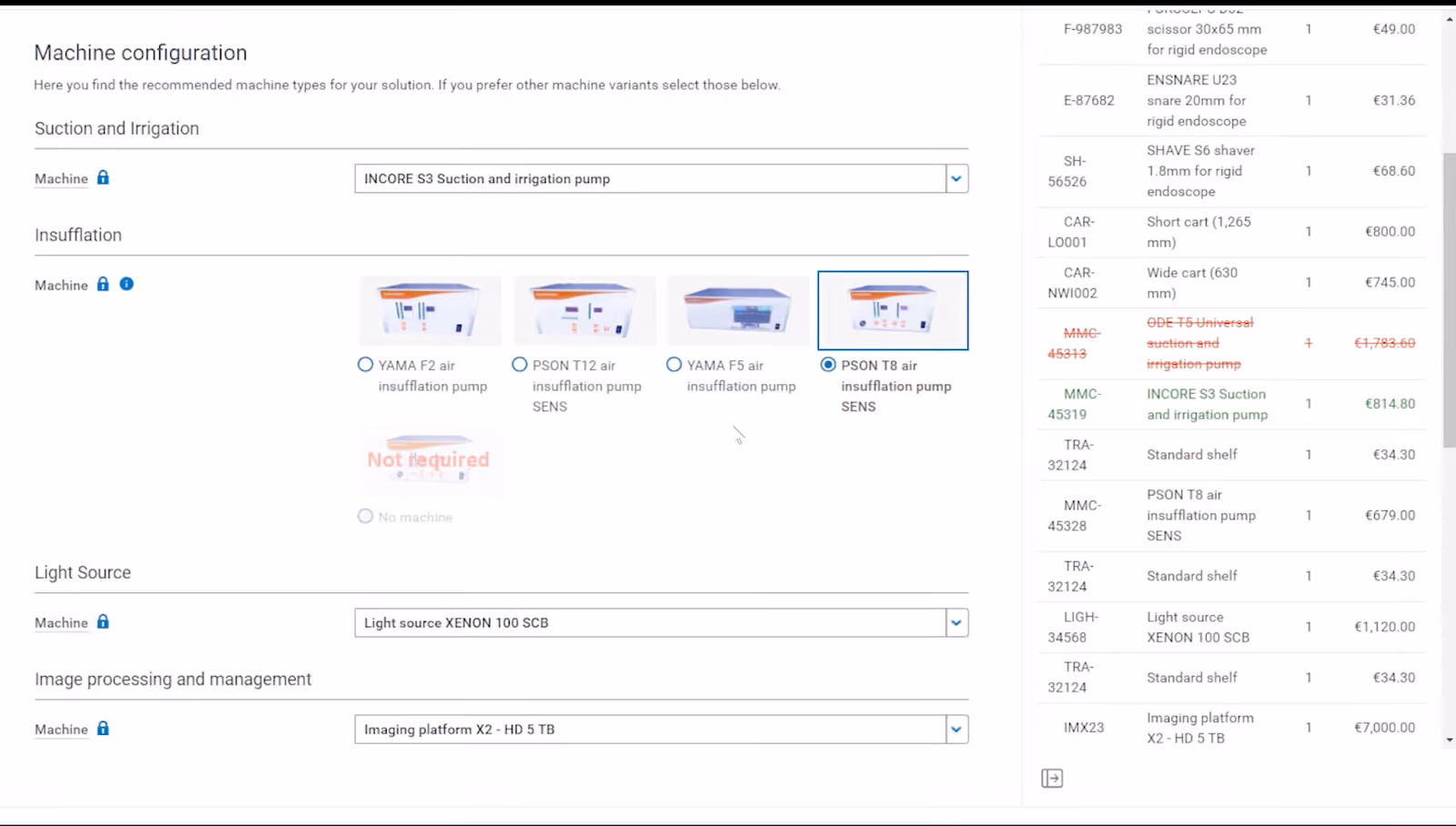 tacton cpq screenshot