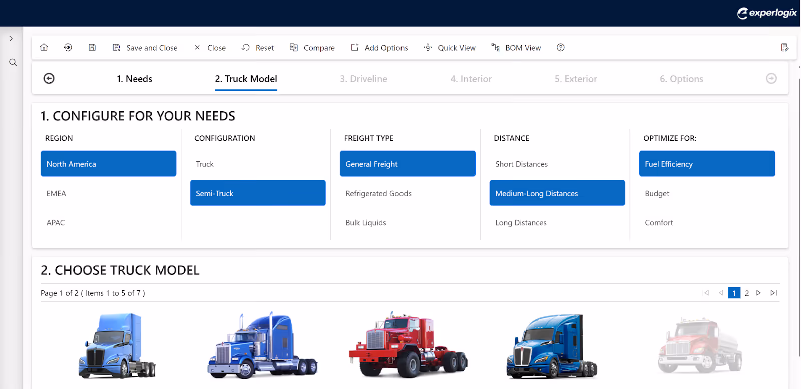experlogix cpq screenshot