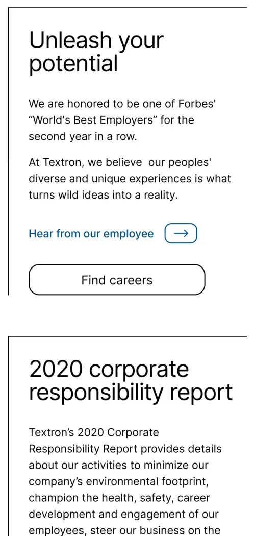 mobile screen layout