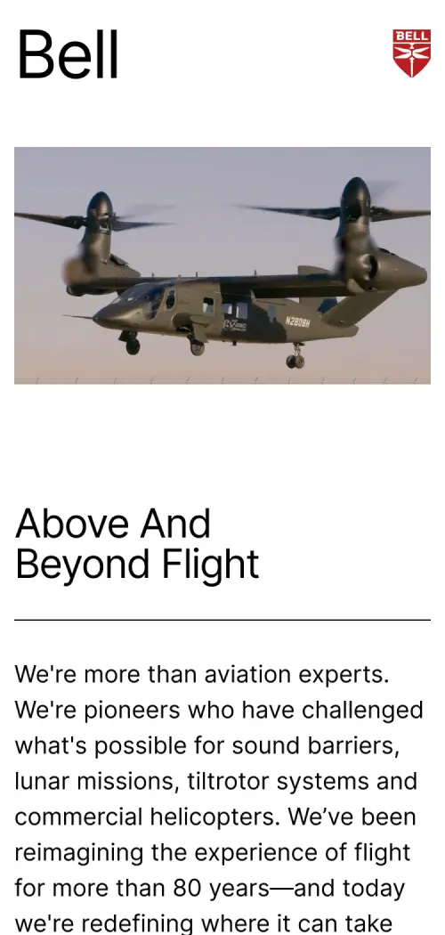 mobile screen layout