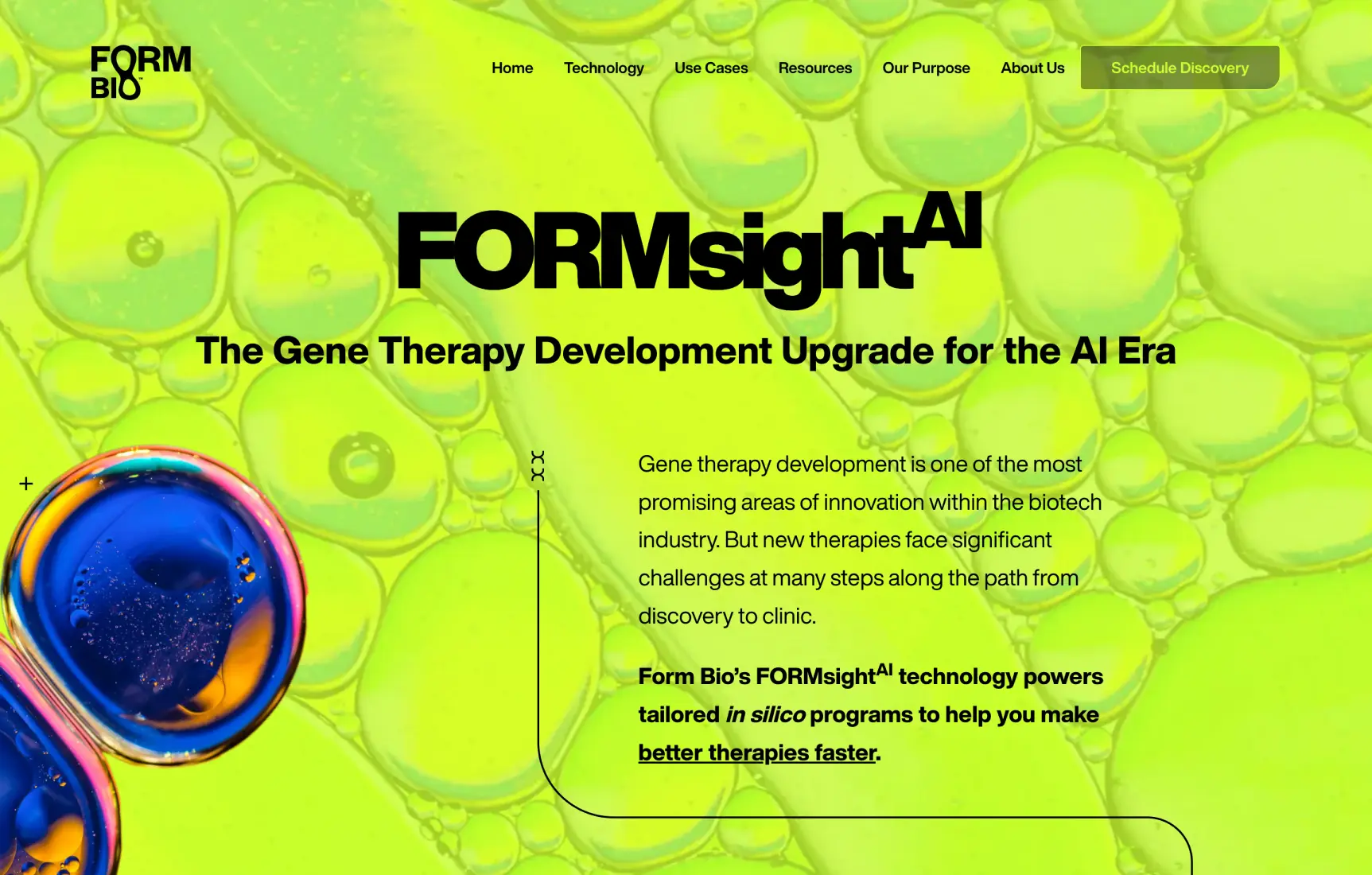 FORMsight page screenshot